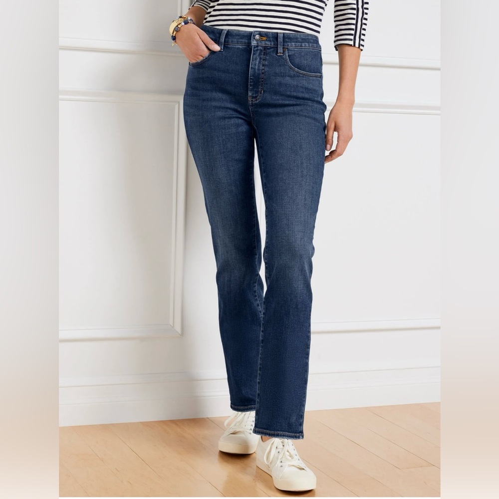 NEW WITH TAGS Talbots Straight Leg Jean